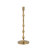 Pedestal Candle Holder - Warm Bronze, Bead Accents, Transitional Style Home Decor-1910968198-1910968203