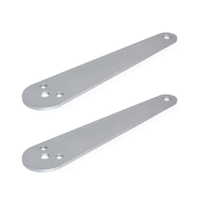 ALEKO Silver Metal Bracket for Posts