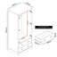 Bristol 2 Door 2 Drawer Wardrobe-103840083