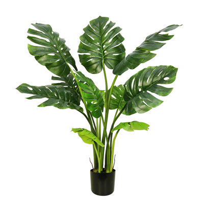 Feuille artificielle Philodendron Monstera plante en pot
