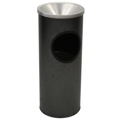 Steel Open Waste Basket - 3 Gallons