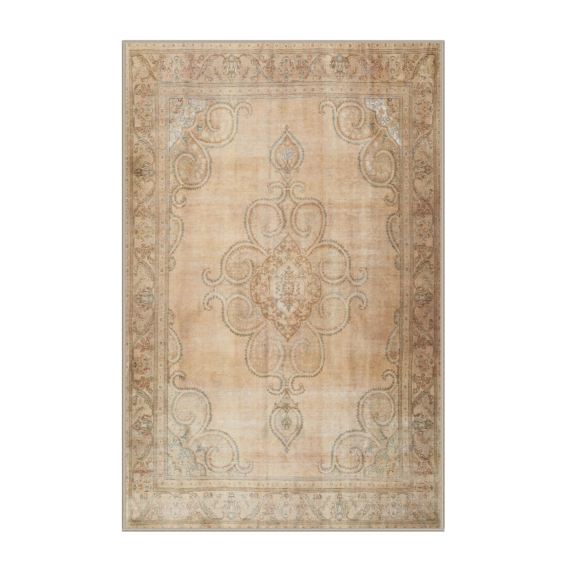 Oriental Indoor Rug, Rectangle 7' x 9'