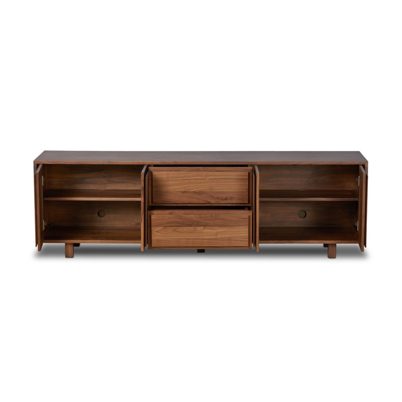 Stafford Media Console-Walnut Natural