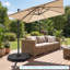 Base de parasol sur pied en plastique Adamson