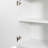 Laundry Cabinet With Doors And Shelf, Tilt-Out Laundry Hamper, Multiple Storage Space, Freestanding Style, Open Shelve, Adjustable Shelf, White