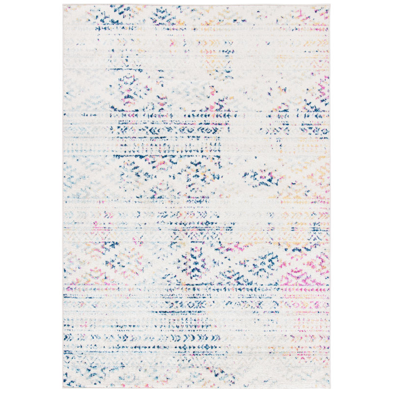 Talbott Geometric Hand Woven Area Rug, Rectangle 122 x 183 cm