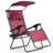 Outdoor Folding Recliner Lounge Chair with Shade Canopy And Cup Holder-1873430496