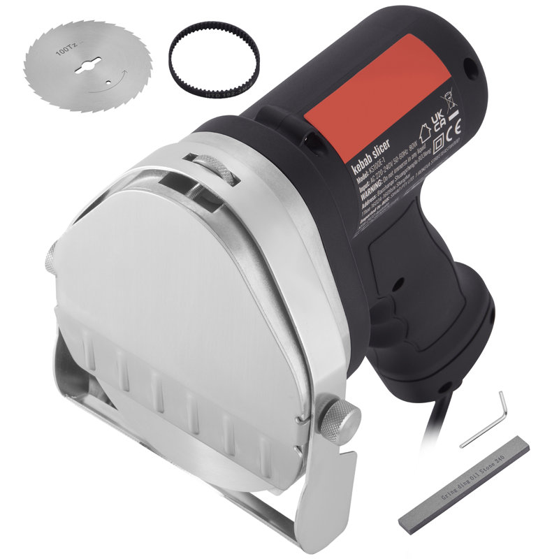 VEVOR Stainless Steel Electric Meat Slicer