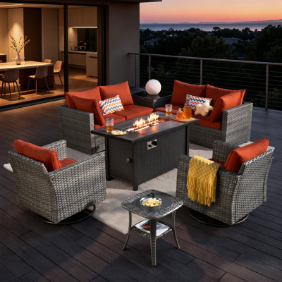 Ensemble de conversation modulaire avec coussins Hop