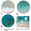 Vue aérienne de Tranquility Beach II - plage, art mural-103482171-103482199