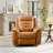Jong 39.4" Wide Modern Premium Vegan Faux Leather Recliner Chair with Single Motor and USB (Set of 2)-315090110