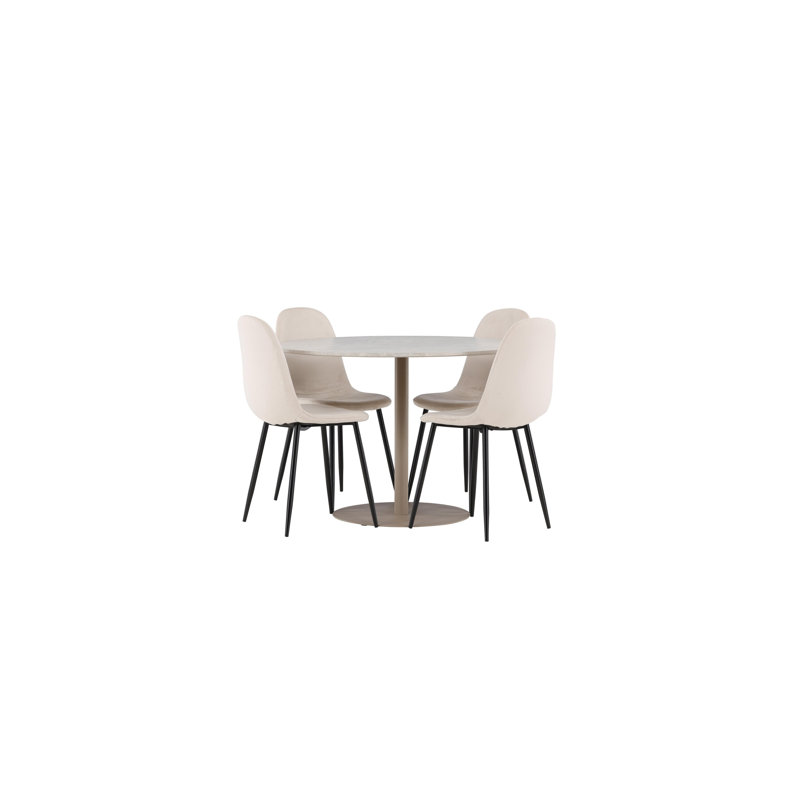 Yarbrough 4 - Person Dining Set