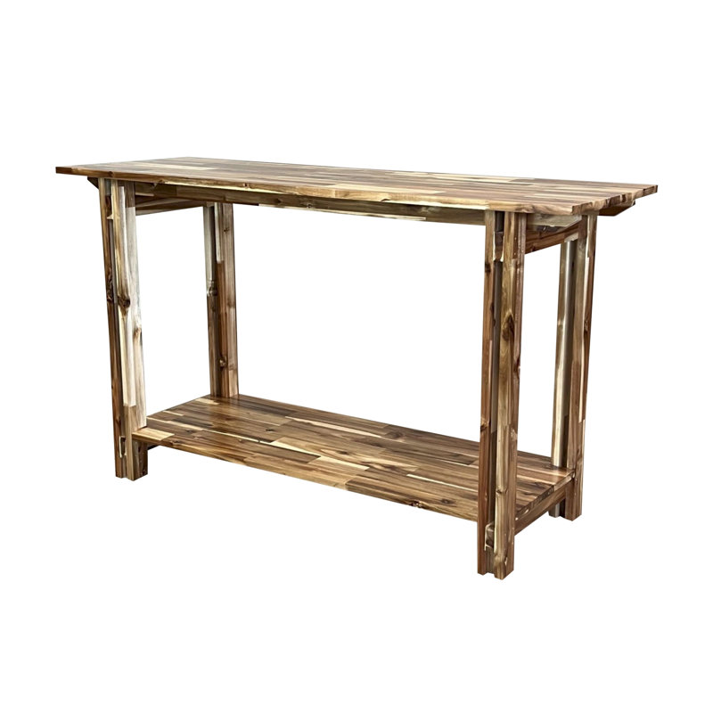 Damius 52'' Solid Wood Console Table, Natural