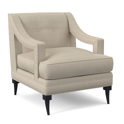 Fauteuil capitonné de 28 po de largeur Perry