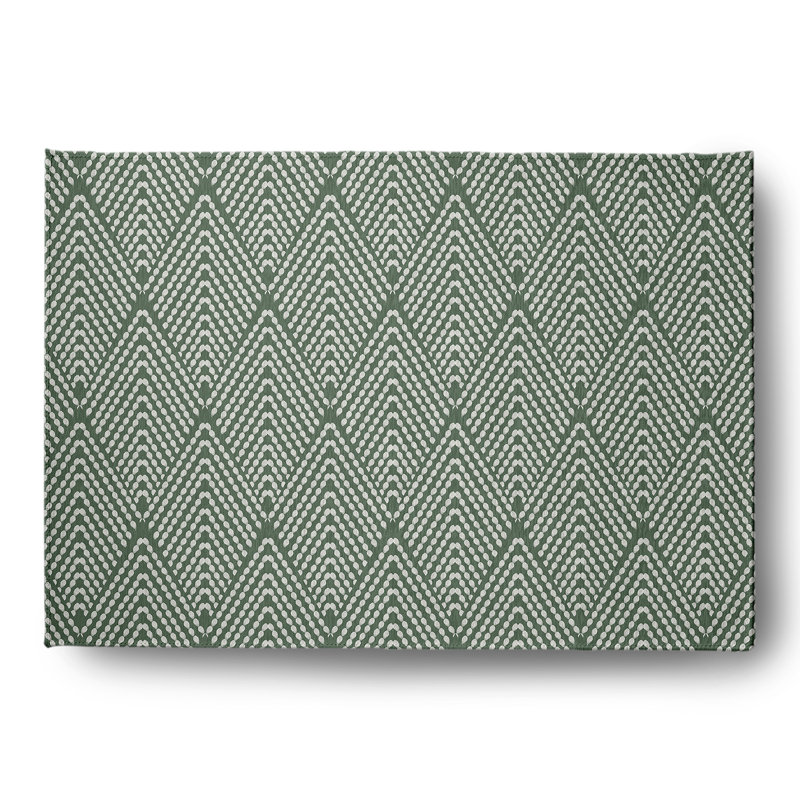Chenille Geometric Indoor Rug, Rectangle 5' x 7'