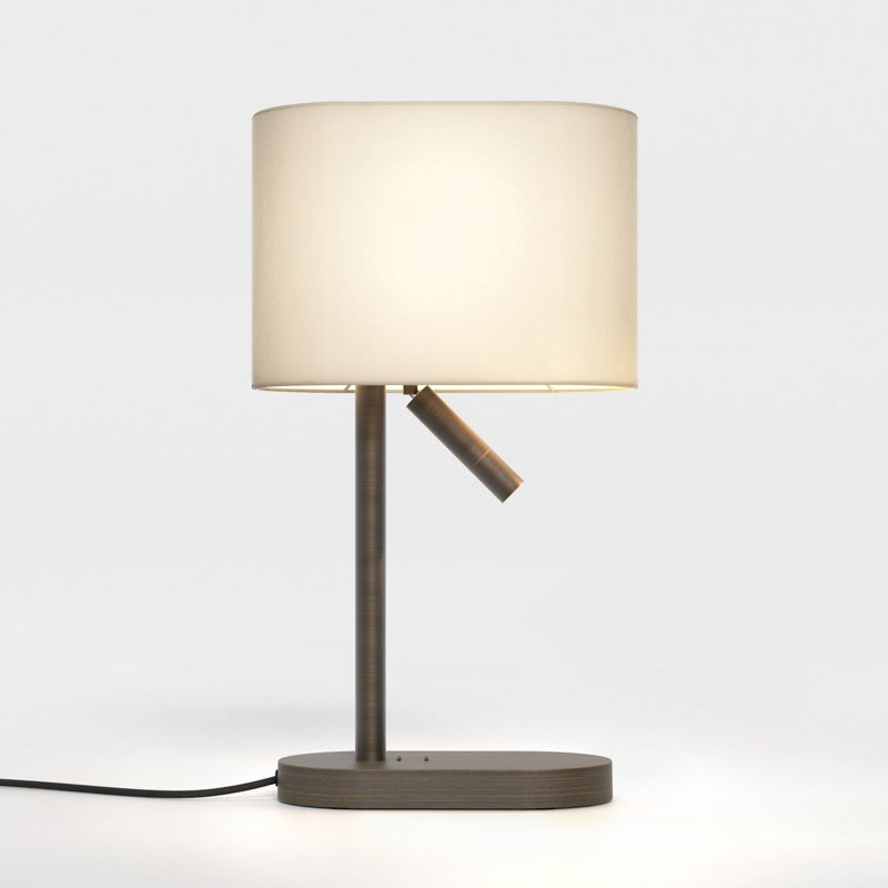 Venn Table Lamp, Bronze, Putty