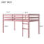 Lit mezzanine simple Orrtanna par Harriet Bee-300612014-290758464