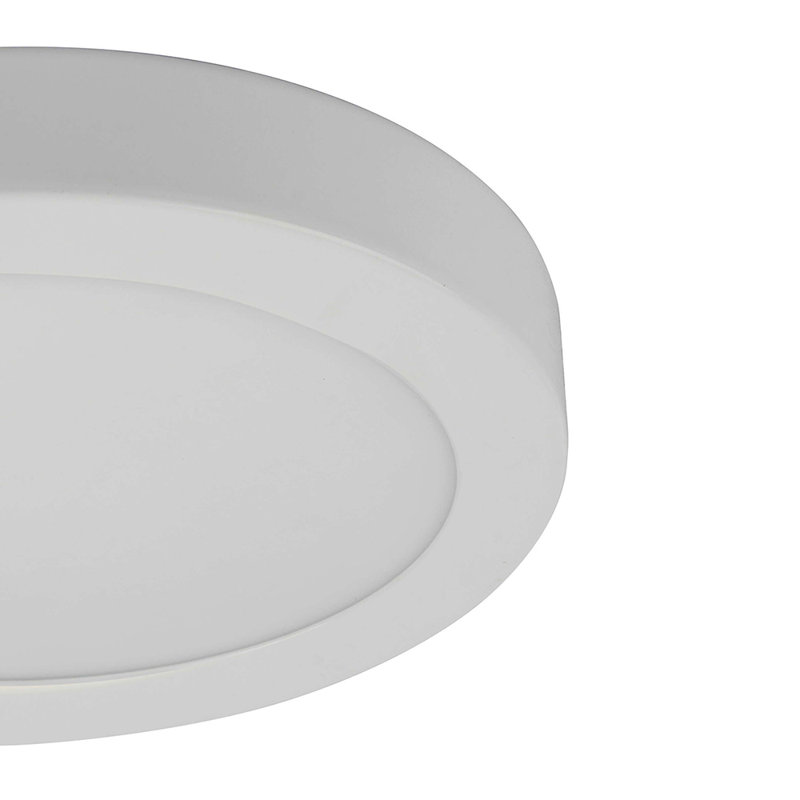 Plafonnier encastré à del 1 lumière à cercle 7,2 po Lakewood