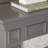 Isik Criss-Cross Electric Fireplace w/ Faux Stone