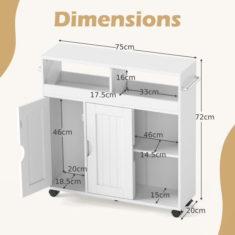 Freestanding Bathroom Storage