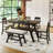 Abranda Grifton 6 - Person Counter Height Dining Set,dining room set,dinning table set-1496405205