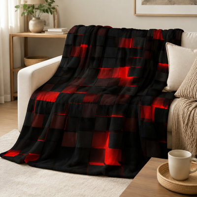 Jeté douillet en flanelle Cozy