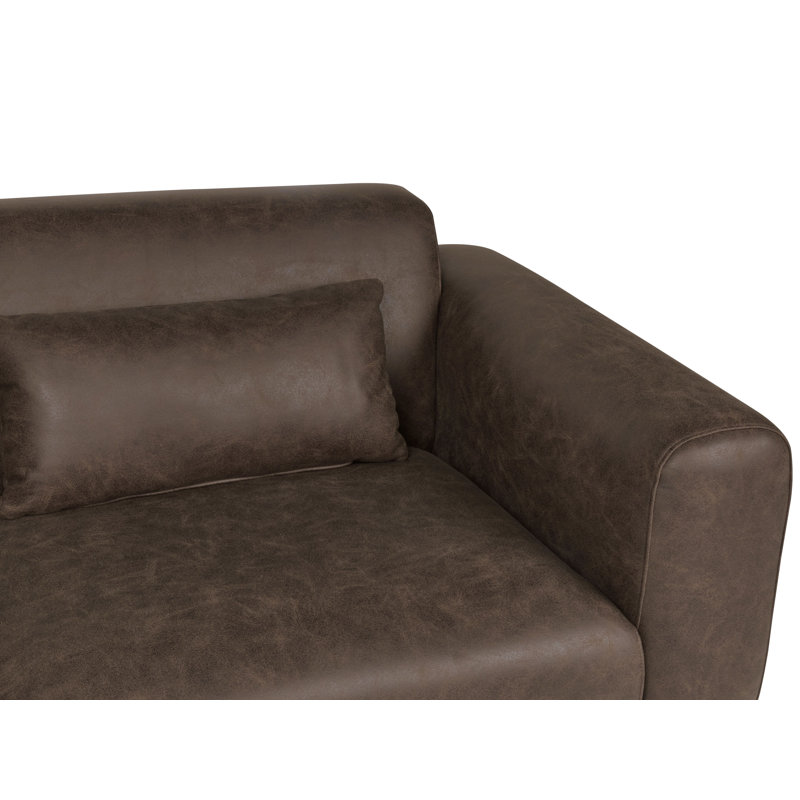 MALMOS 2 Seater Sofa, Dark Brown