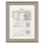 Grecian doric, Grecian corinthian, ordre dorique, détails ioniques, détails composites, ordre composite et ordre toscan par David Phoenix - ensemble de 9 impressions encadrées sur papier