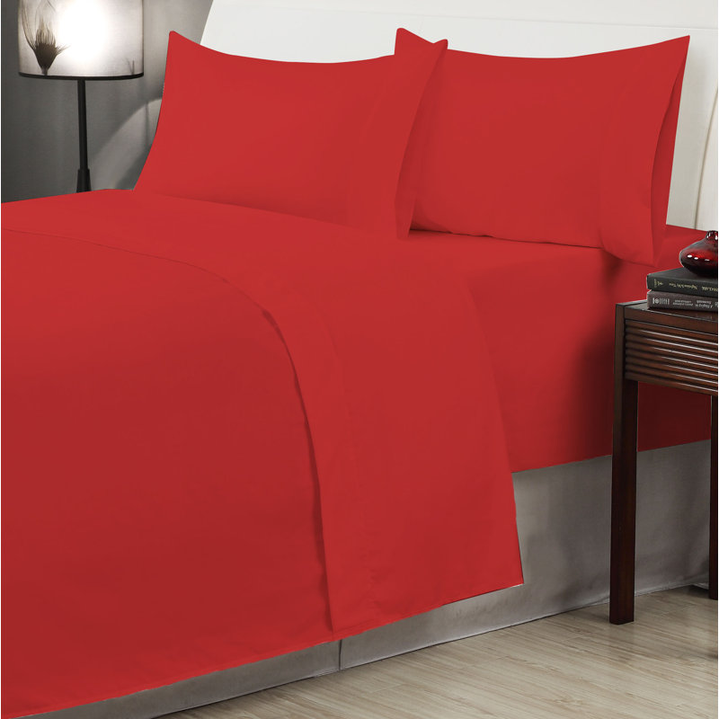 Billie Microfiber Sheet Set, Twin XL, Gray