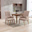 Fauteuil en lin American Country-84091140