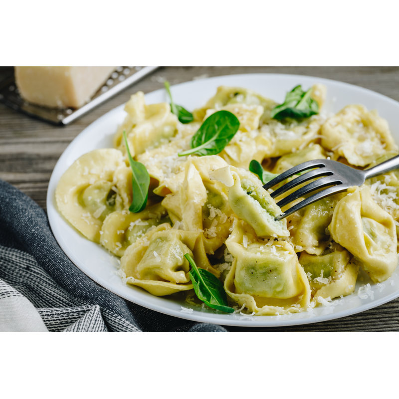 Italian Ravioli Pasta - Wrapped Canvas Print, 20cm H x 30cm W x 3.8cm D