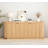 63" Double-Door Wavy Storage Sideboard-2097354393