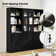 70'' H X 23'' W Standard Bookcase with 3 Drawers and Cabinet