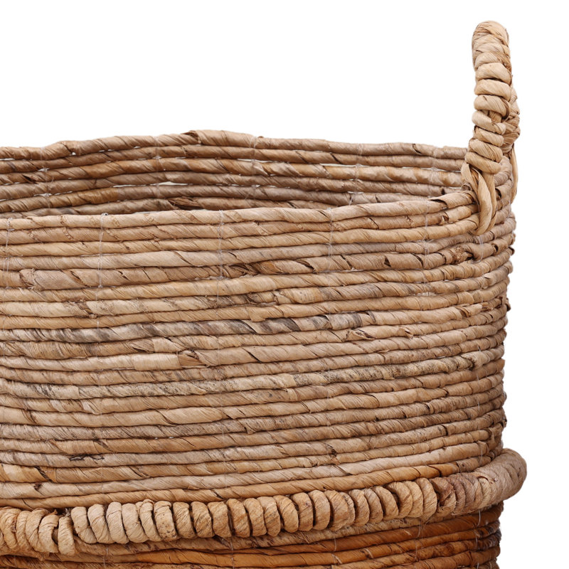 Hickory Basket Set Of 3 Natural