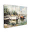«Ba-114» encadré «Harbor Harbor» sur toile par Ziwei Li-93948304