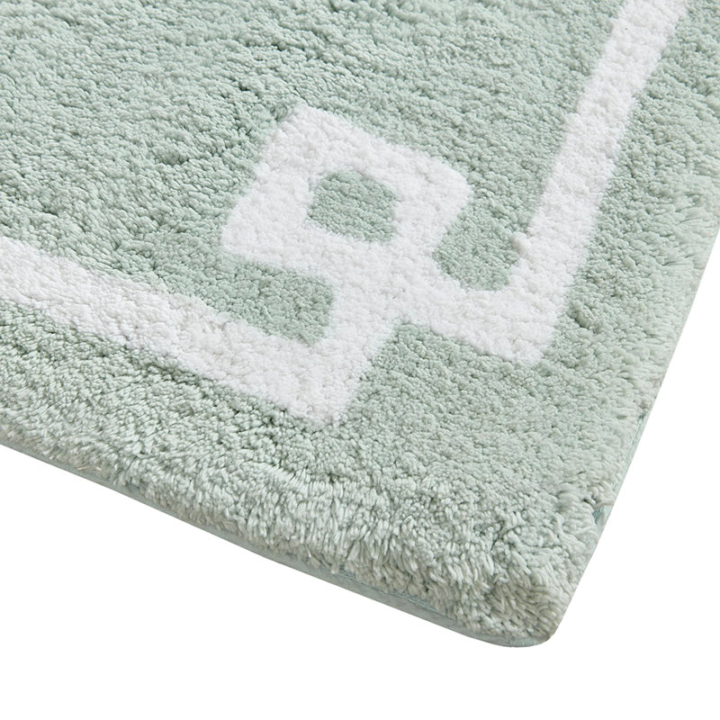Tapis pour salle de bain Makiba, Écume de mer, écume de mer, L 24 po x L 40 po