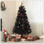 Arbre de Noël artificiel, arbre de Noël non éclairé avec 1000 pointes de branches, ouverture automatique, base en acier, décoration des Fêtes pour bureau à domicile-198273188