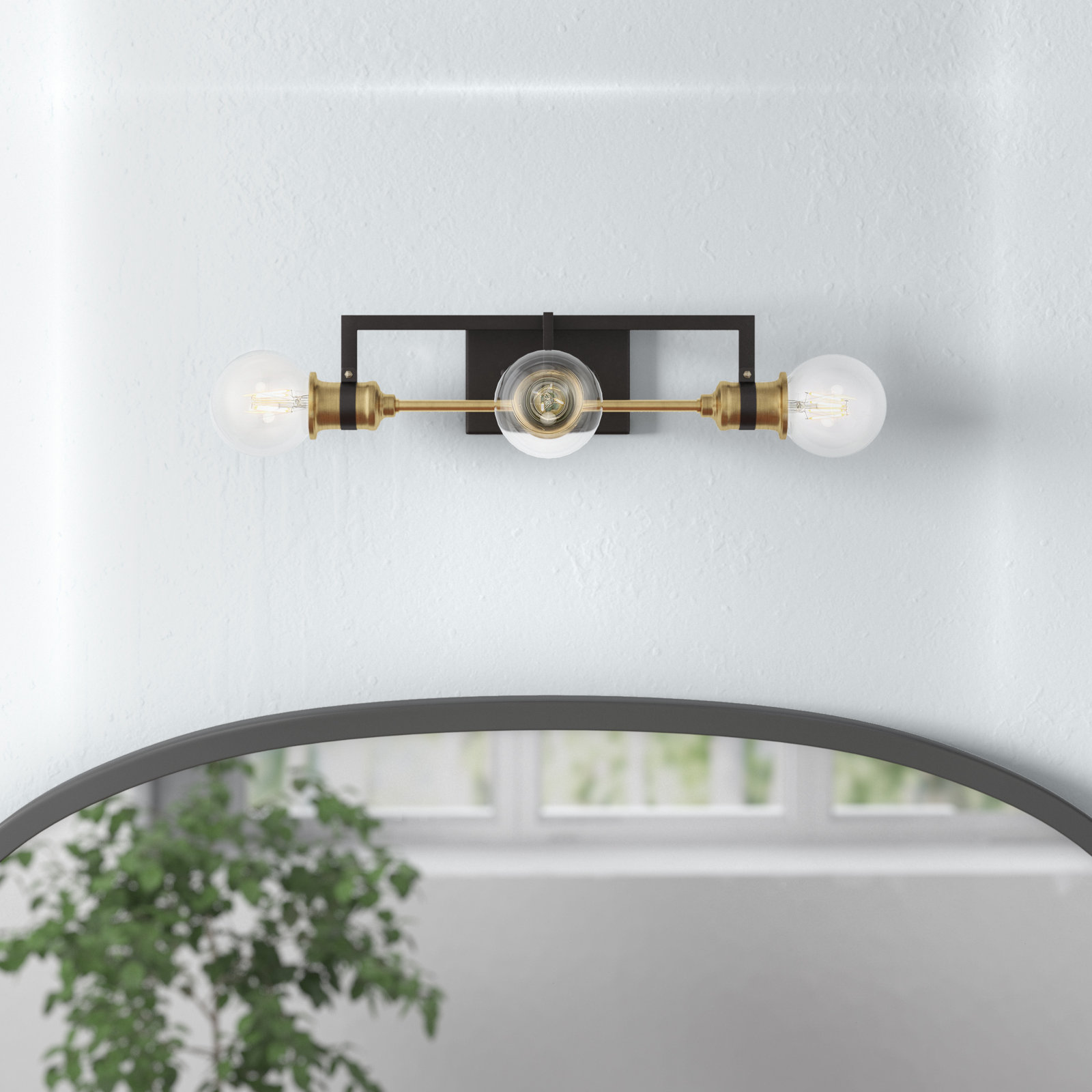 Tommie Dimmable Vanity Light, 3-Light