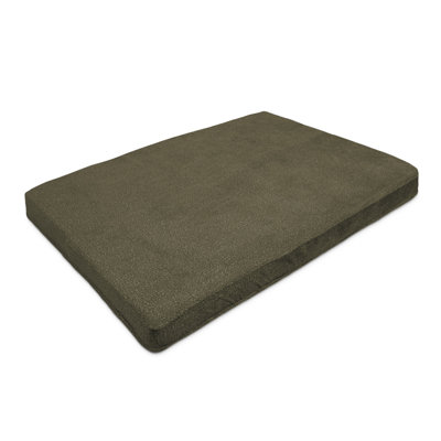 Matelas de futon imprégné de mousse à mémoire de forme, housse amovible lavable, fermeture à glissière robuste, coussin de canapé-lit épais et pliable pour chambre d'amis, appartement, dortoir (cadre NON inclus)