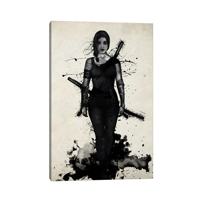 Onna Bugeisha by Nicklas Gustafsson - Wrapped Canvas Print, 101.6 cm H x 66.04 cm W x 1.91 cm D