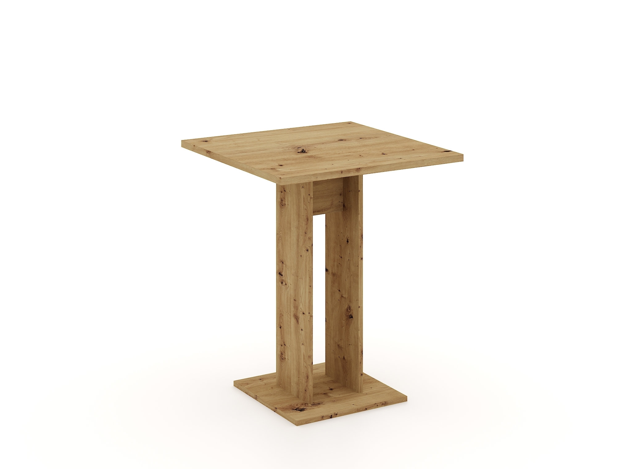 17 Stories Tayo compact kitchen table, artisan oak, simple design ...