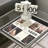 Stainless Steel Top End Table
