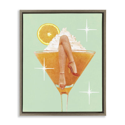 «Crossed Legs Cocktail», art par Lil 'Rue