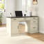 Ensemble de bureau moderne à la maison - bureau avec 6 tiroirs et grande armoire de rangement, mobilier aggloméré assorti, conception anti-basculement, assemblage facile