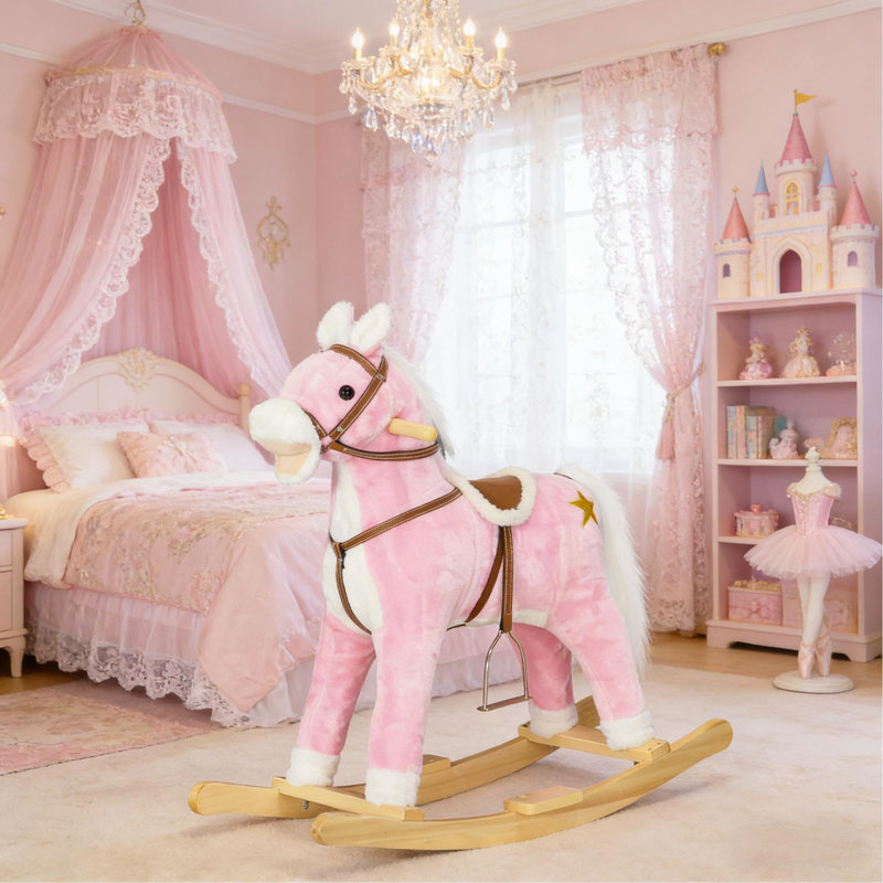 «Toddler Ride On Horse Toy», cheval à bascule