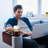 Couch Cup Holder Tray - 3 In 1 Couch Arm Table With 360° Rotating Phone Holder, Foldable Sofa Arm Tray For Drink Table, Snacks Table,Hold Cellphone Remote Or Books-2042852721