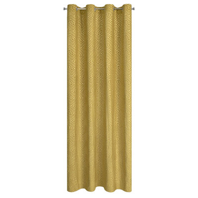 Zas Blackout Curtain Single Panel