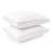 Polyester Hypoallergenic Gusset Medium Support Pillow-1880310308