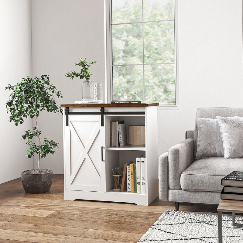 Buffet spacieux avec rangement à haute densité, parfait pour la vie organisée et la décoration moderne.