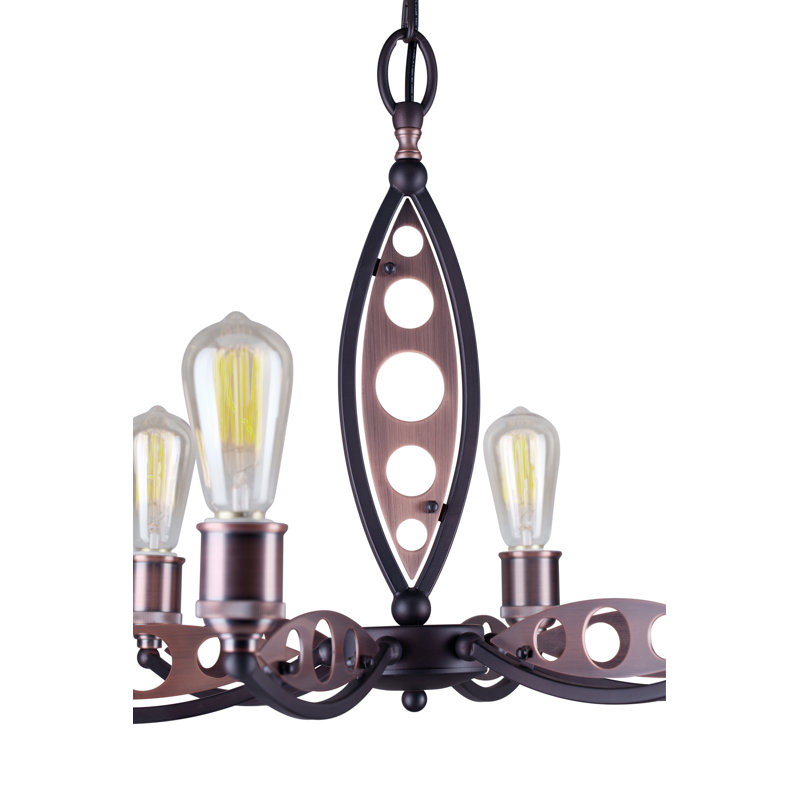 Lustree 6 lumières façon bougie/classique Glover
